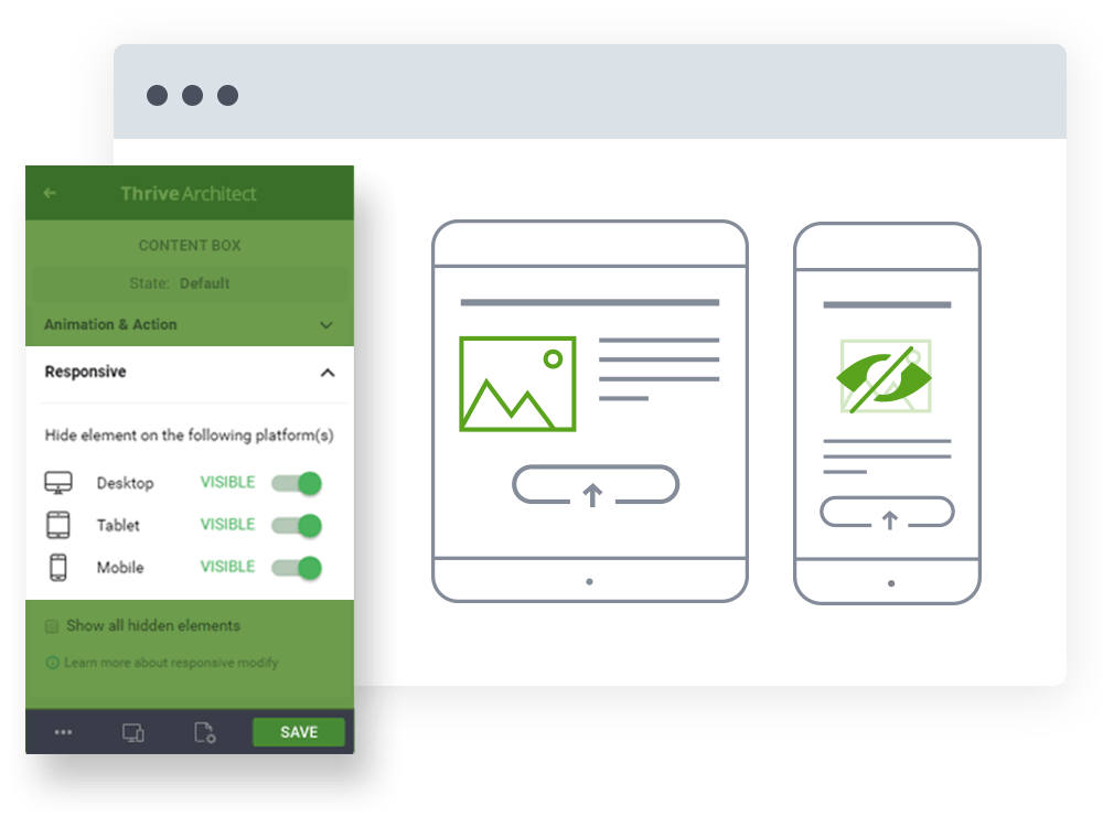 Easy Mobile Responsive Editing Easy Mobile Responsive Editing