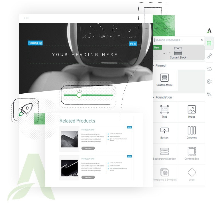 Thrive Architect example image