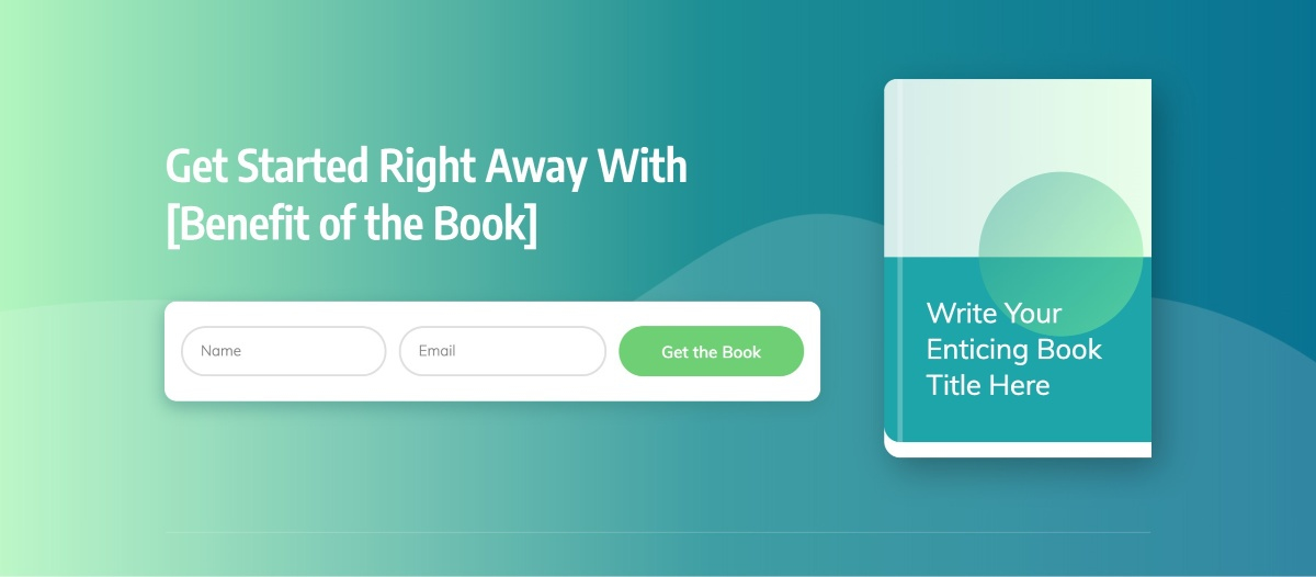 The Final Call to Opt-In Section of the Smart Ebook Lead Generation Page template.