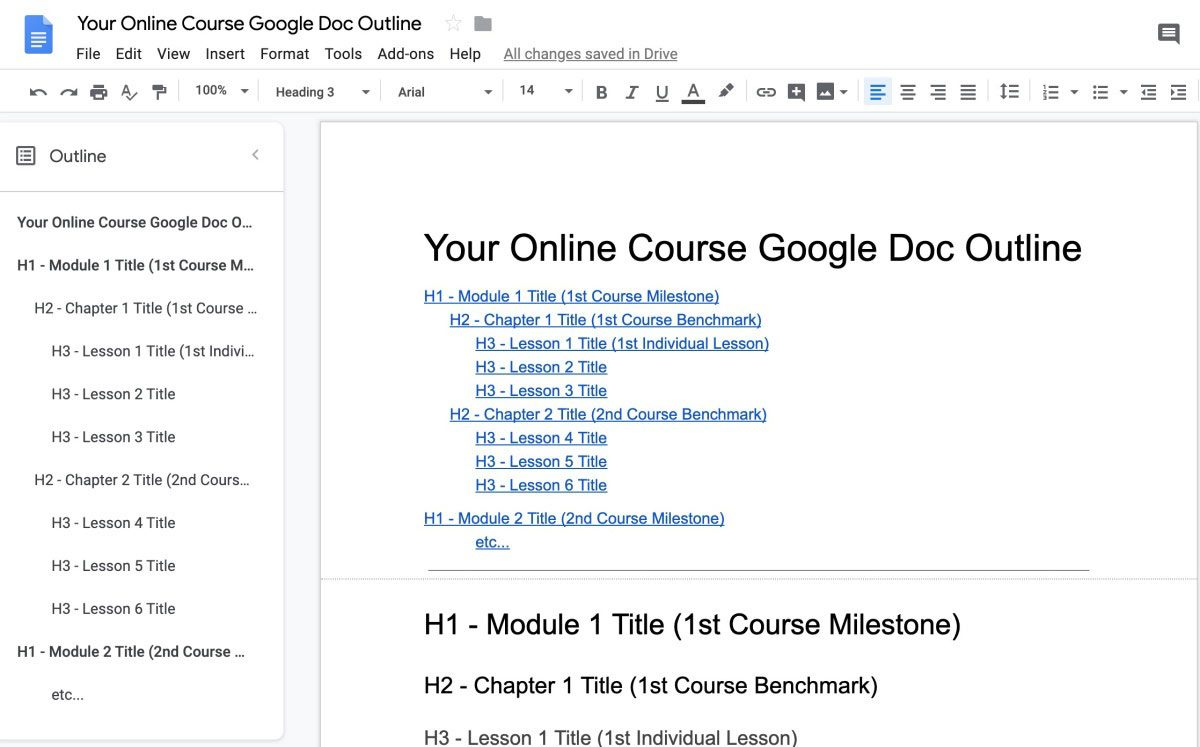 Google Drive Online Course