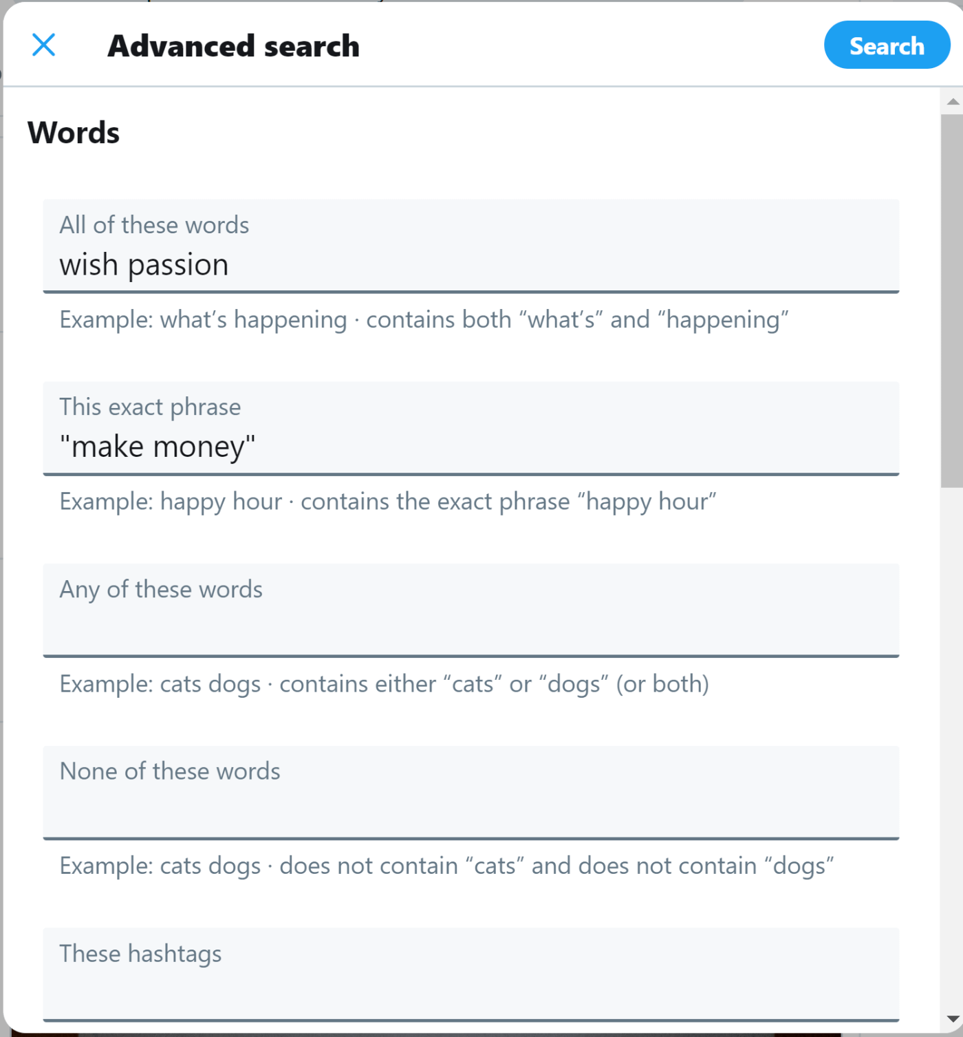 Use twitter's advanced search to find clients.