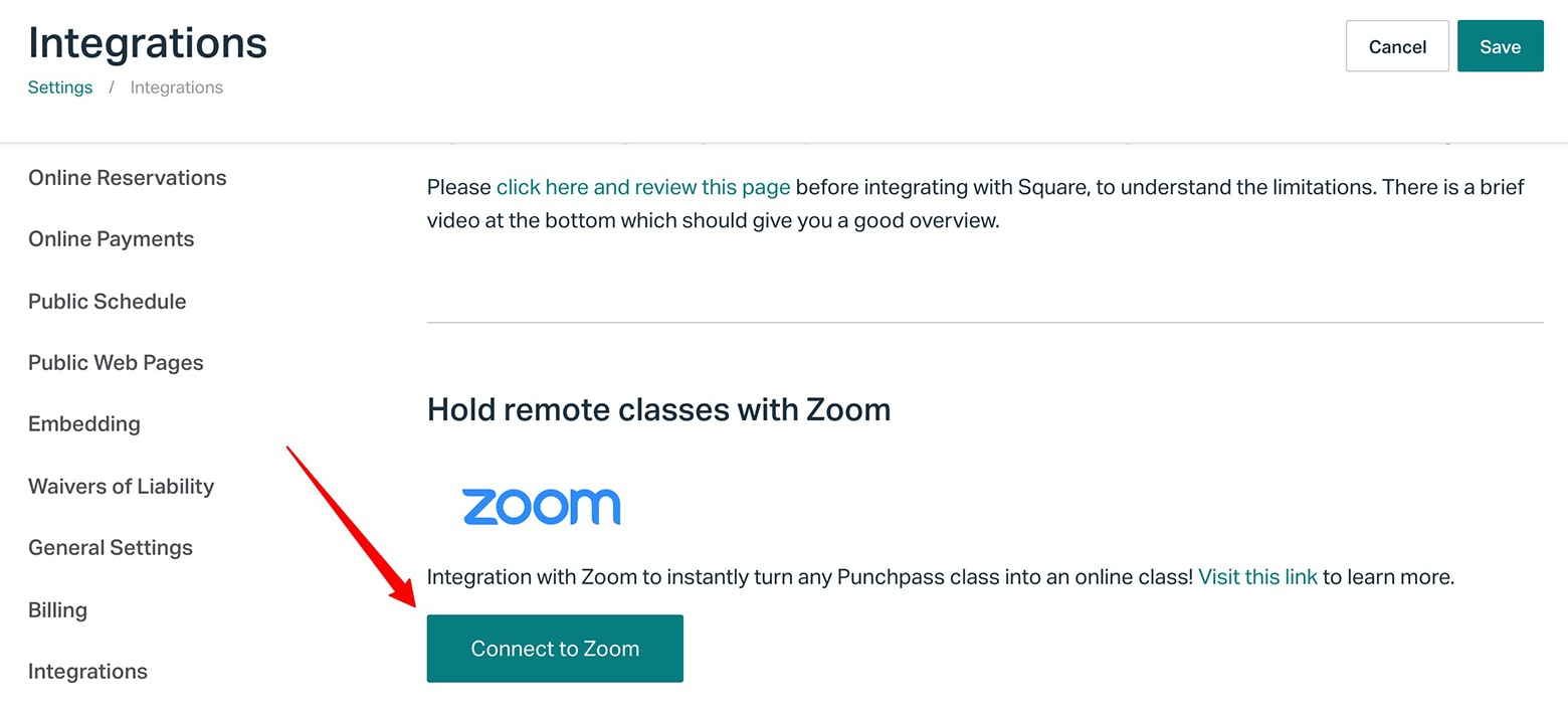 Take your business online using Punchpass's 1-click integration with Zoom