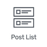 Visual Content Tool #5: Post List Element