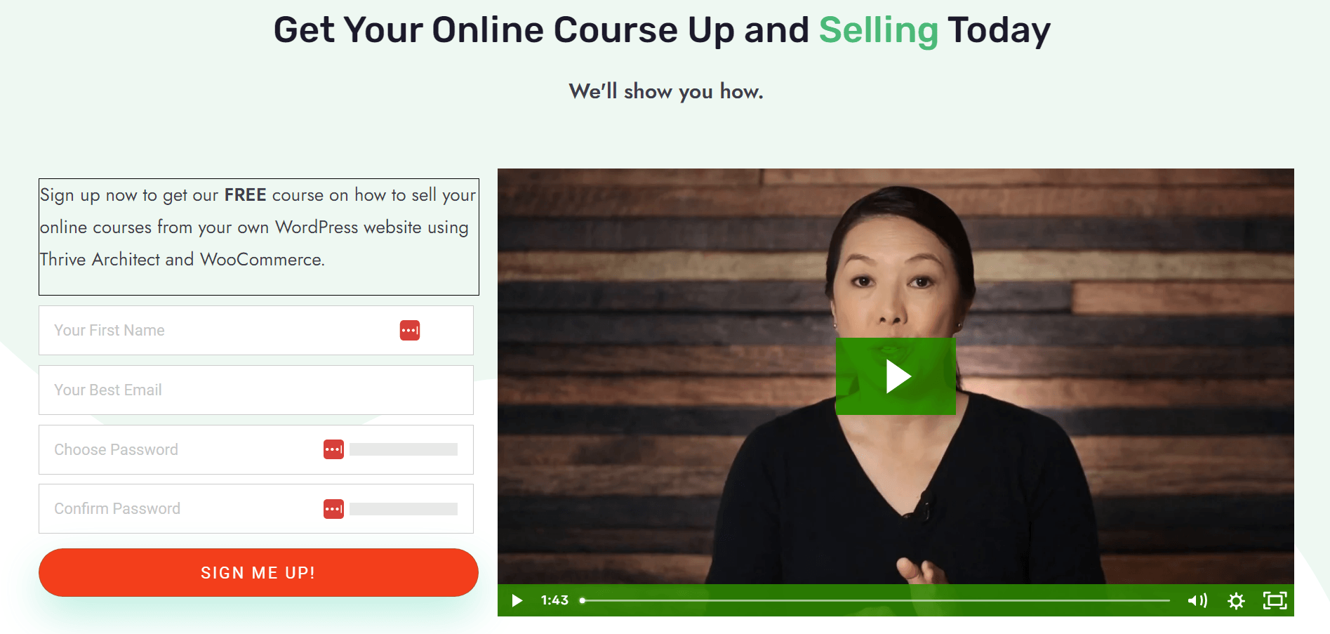 Snapshot of an online course as gated content