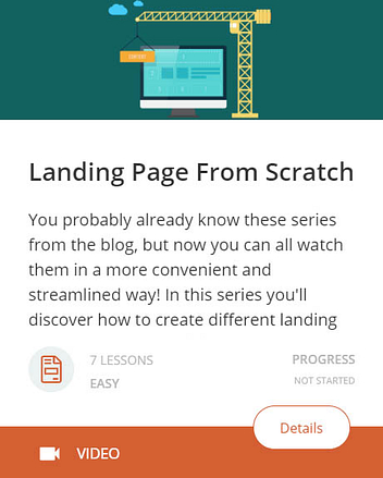 Landing Page from Scratch
