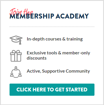 Membership promotion design from "The Membership Guys"