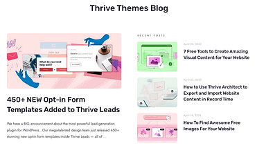 Excitement About Thrive Architect Theme