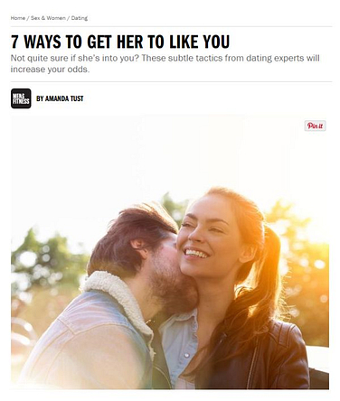 An example of a magazine list post