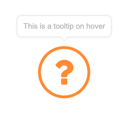 Tooltip on hover Thrive Architect
