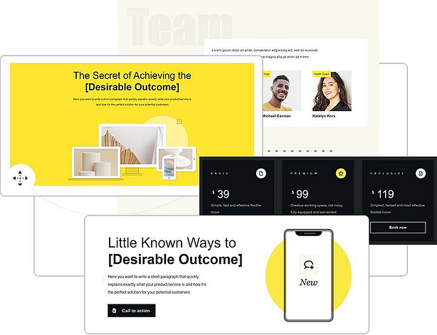 Add a professionally design block to your WordPress site