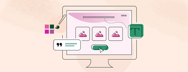 Image of navigating a website/platform