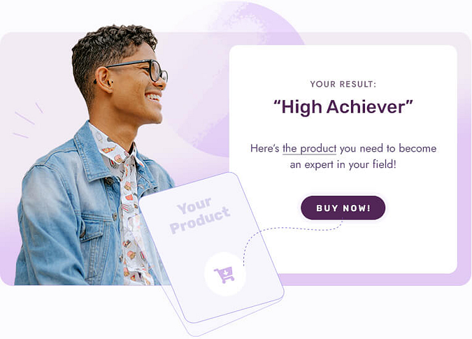 Boost sales with quizzes