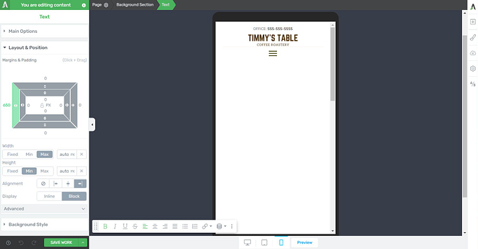 Mobile responsive image disappears on mobile