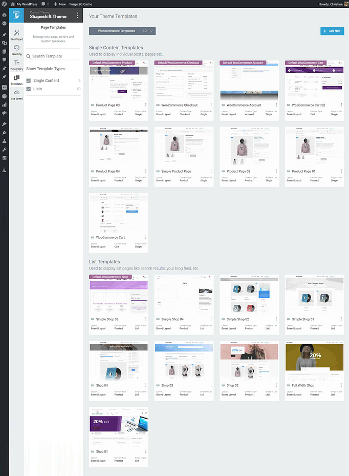 Thrive Theme Builder WooCommerce templates