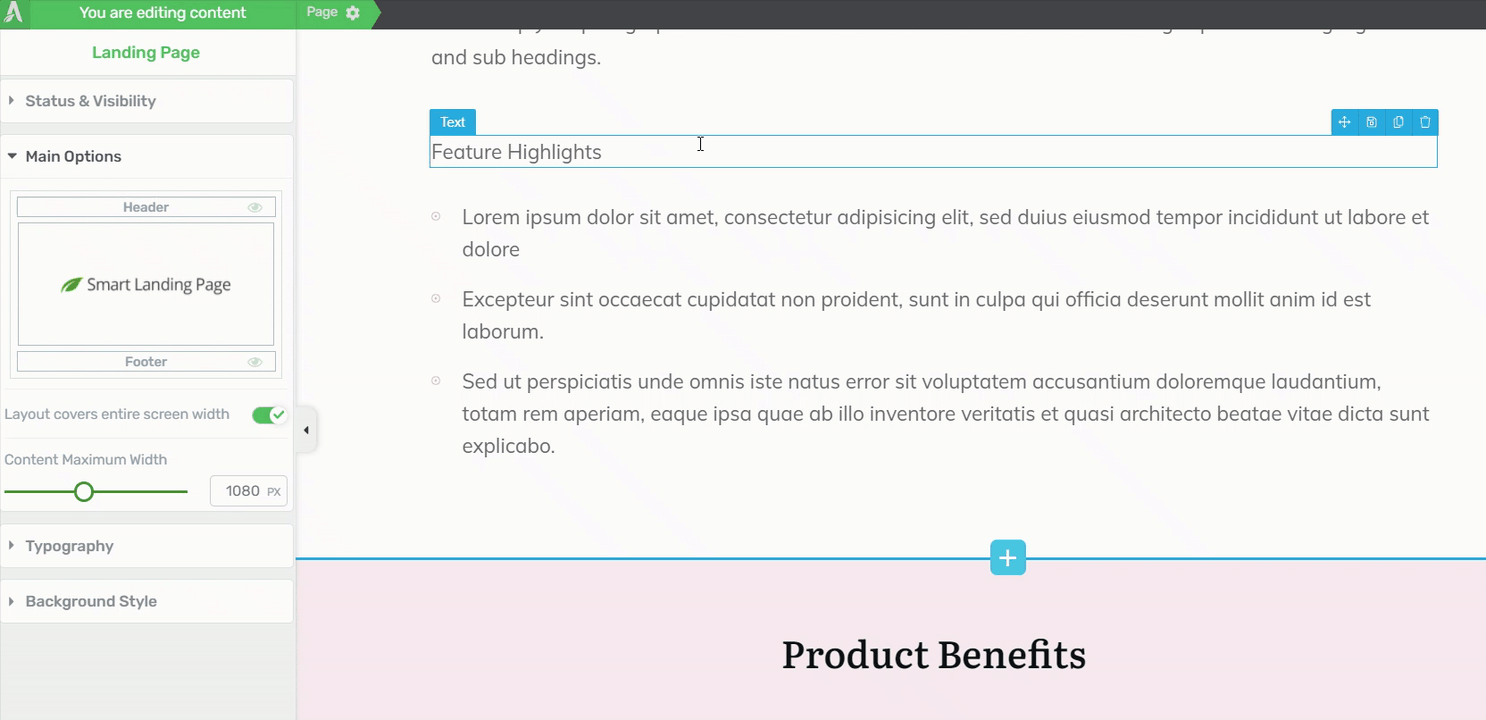 The How To Set A Font Size As A Default In Thrive Themes Ideas