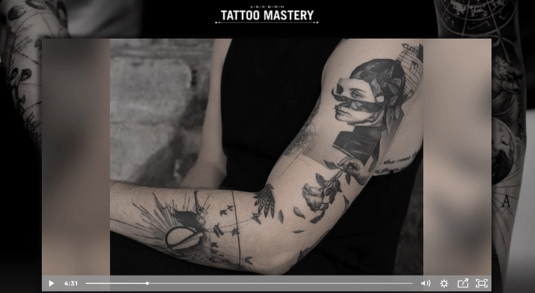 Oscar Akermo's Tattoo Mastery online course