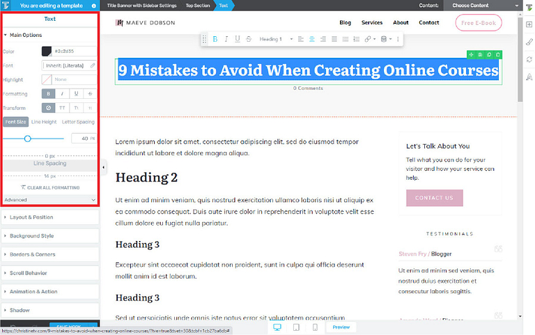 5 Easy Facts About How To Add Fonts To Thrive Themes Described