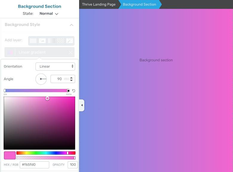 how to make an ebook cover - pick a background gradient