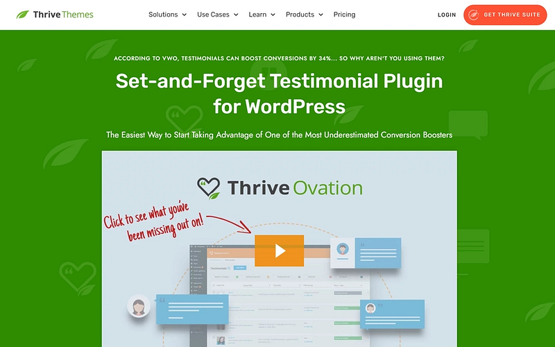 thrive ovation