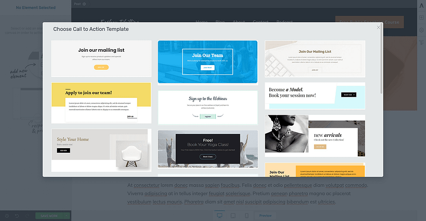 call to action blocks