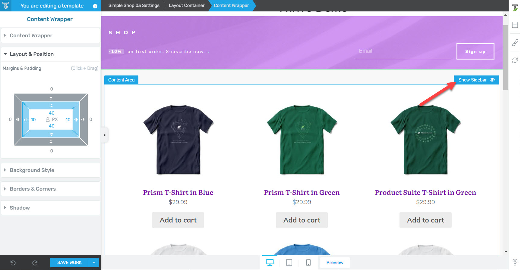 How To Build a Store from Scratch with Thrive Theme Builder