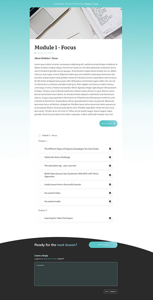 gradient module