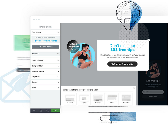 thrive themes landing page builder
