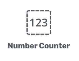 Thrive Number Counter element