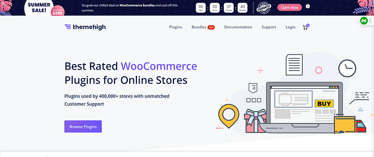 Screenshot of Multi-Step Checkout for WooCommerce's page