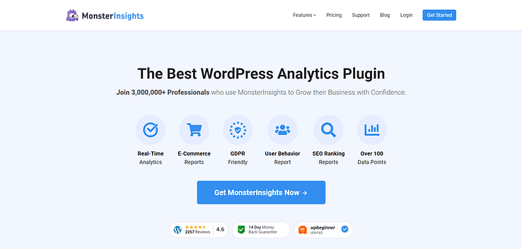 best WordPress analytics plugin