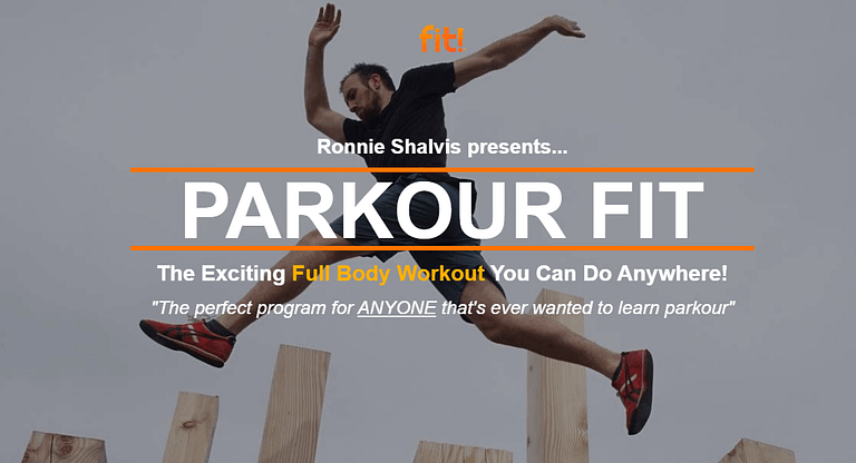 Ronnie Shalvin's Parkour Fit - online course ideas