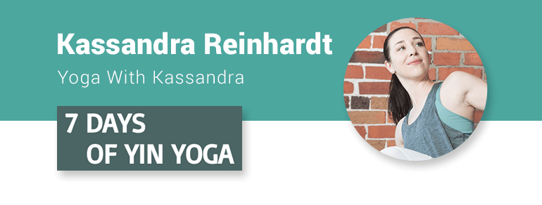 Kassandra Reinhardt Quote: “Yin yoga offered me the opportunity to