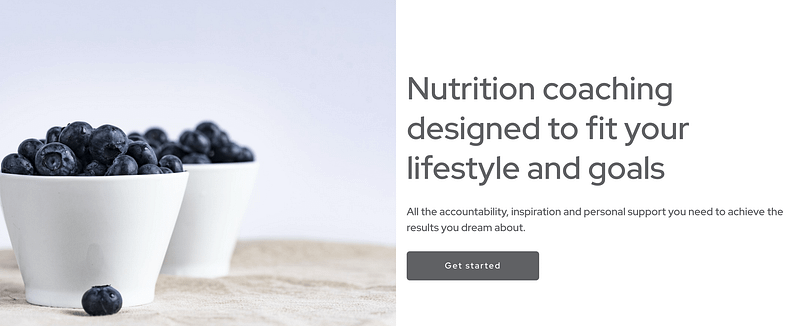 Nutrition digital product idea