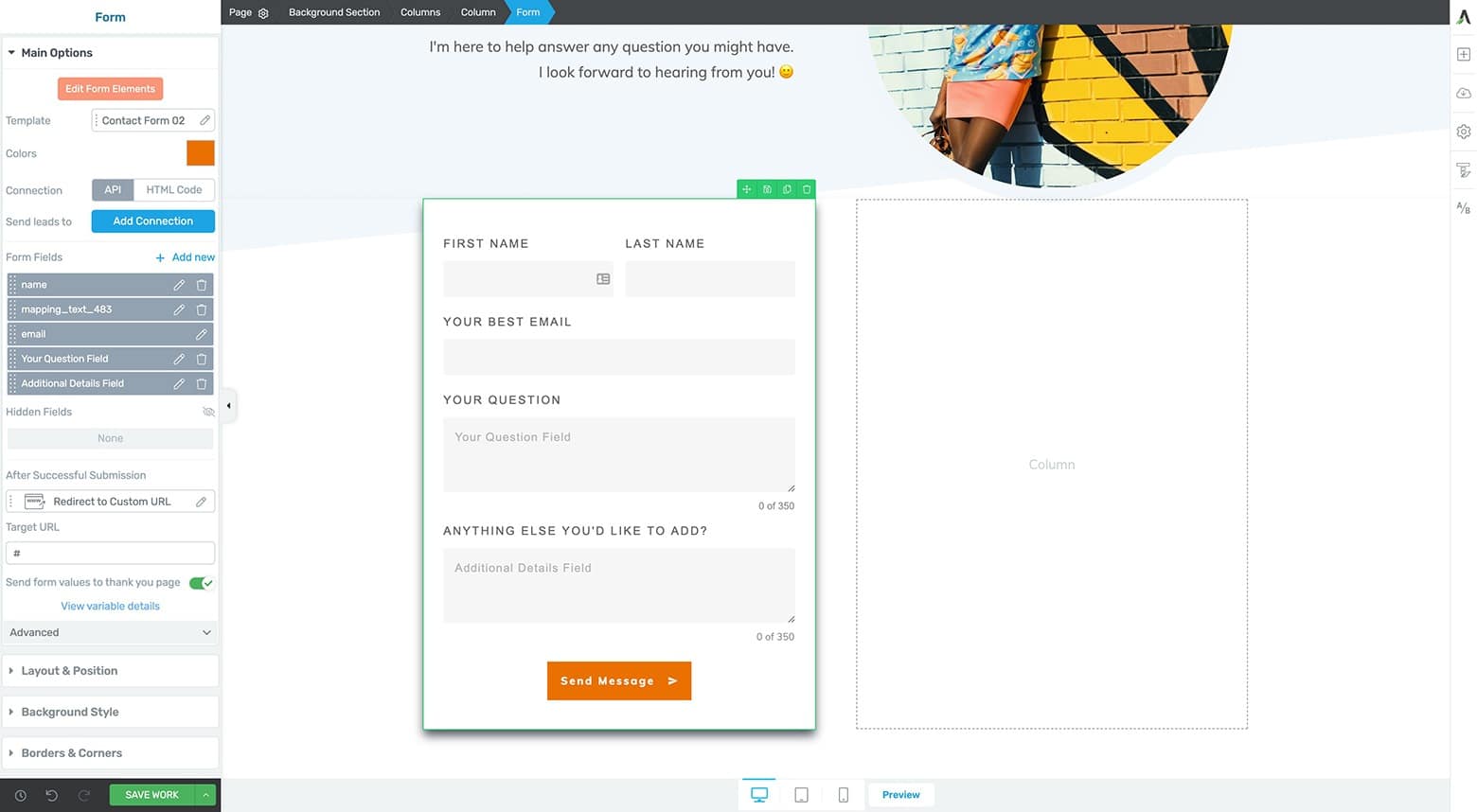 Add-and-Customize-your-Contact-Form Customize your Contact Form element