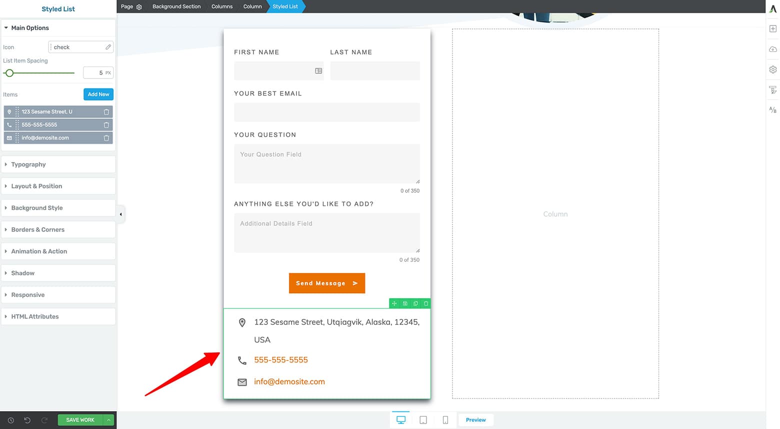 Contact-Information-Section-Example