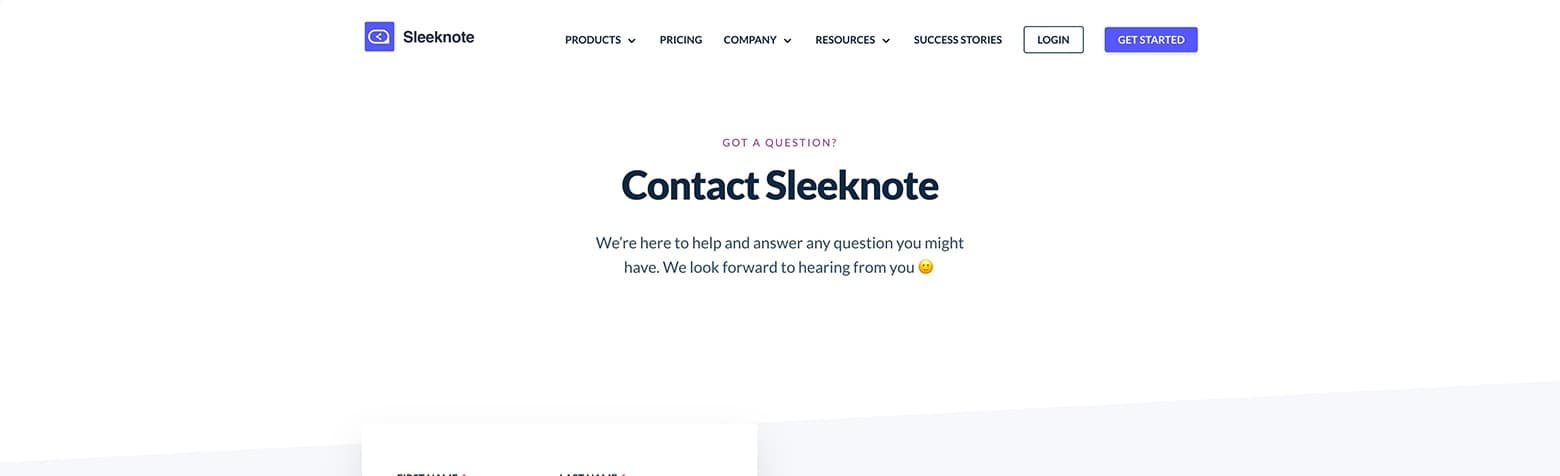 Sleeknote-contact-page-hero-area Sleeknote Contact Page Hero Area