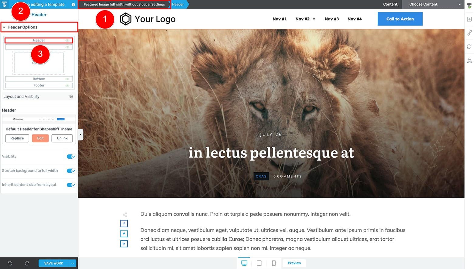Default-Header-Modification-Decision-Point Thrive Theme Builder visual editor header customization options