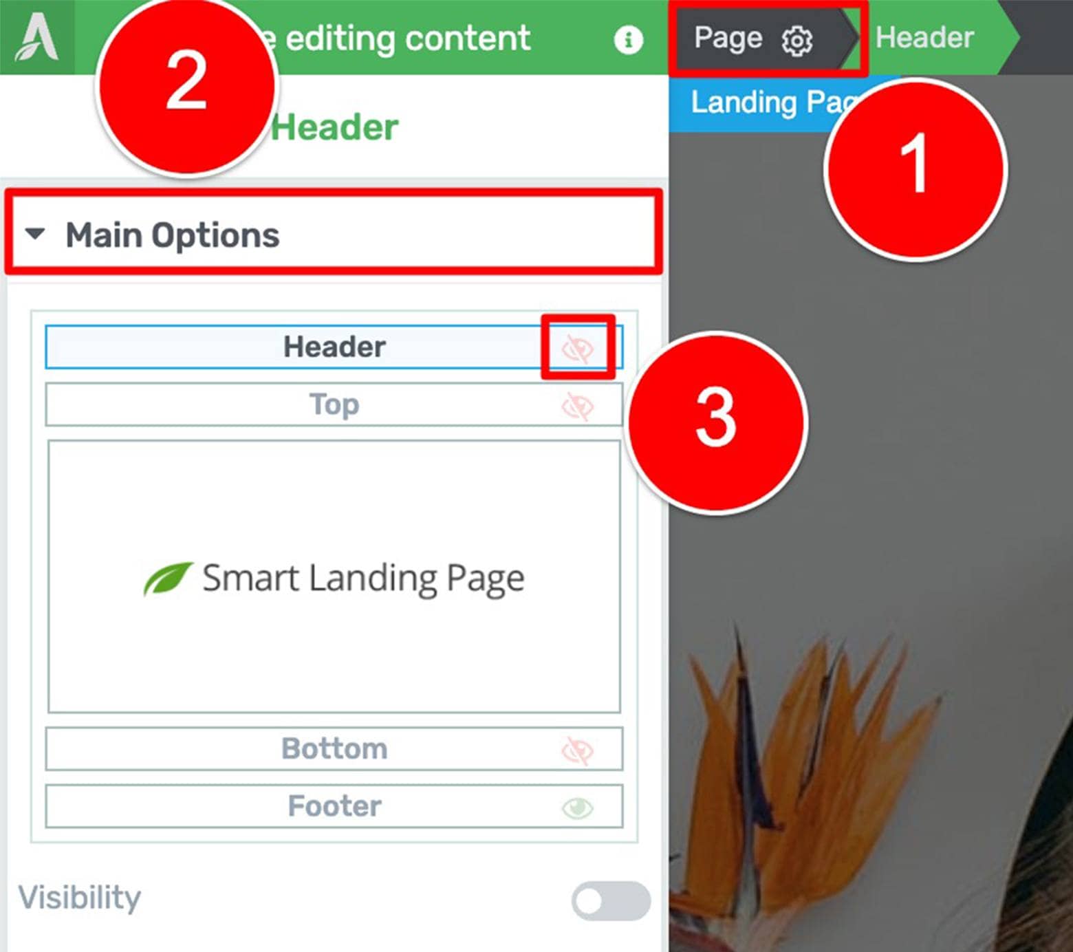 How-To-Hide-Your-Header How to hide your header on a landing page