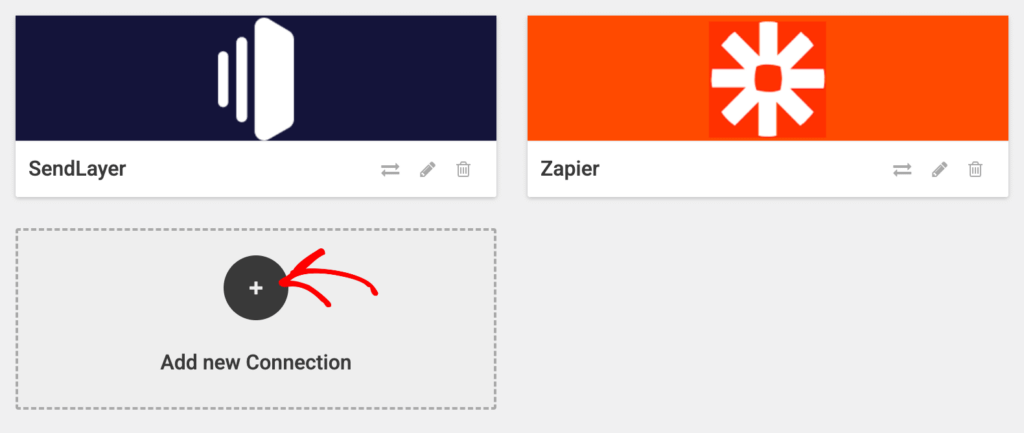 Adding a new API connection in Thrive Dashboard