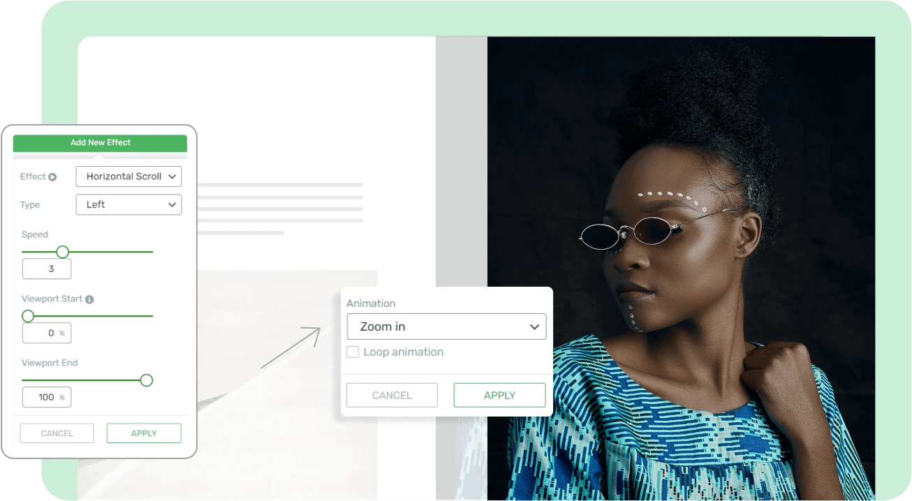 Animations Animation effects