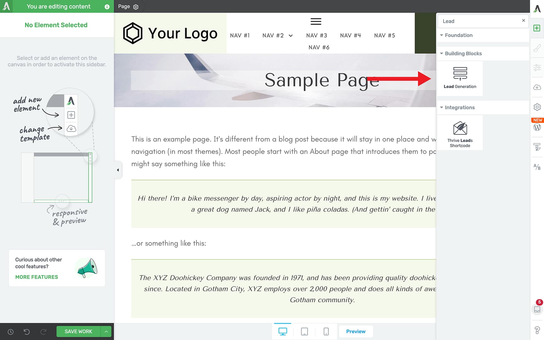 Building a Landing Page with Thrive Architect - Lead Generation in Thrive Apprentice