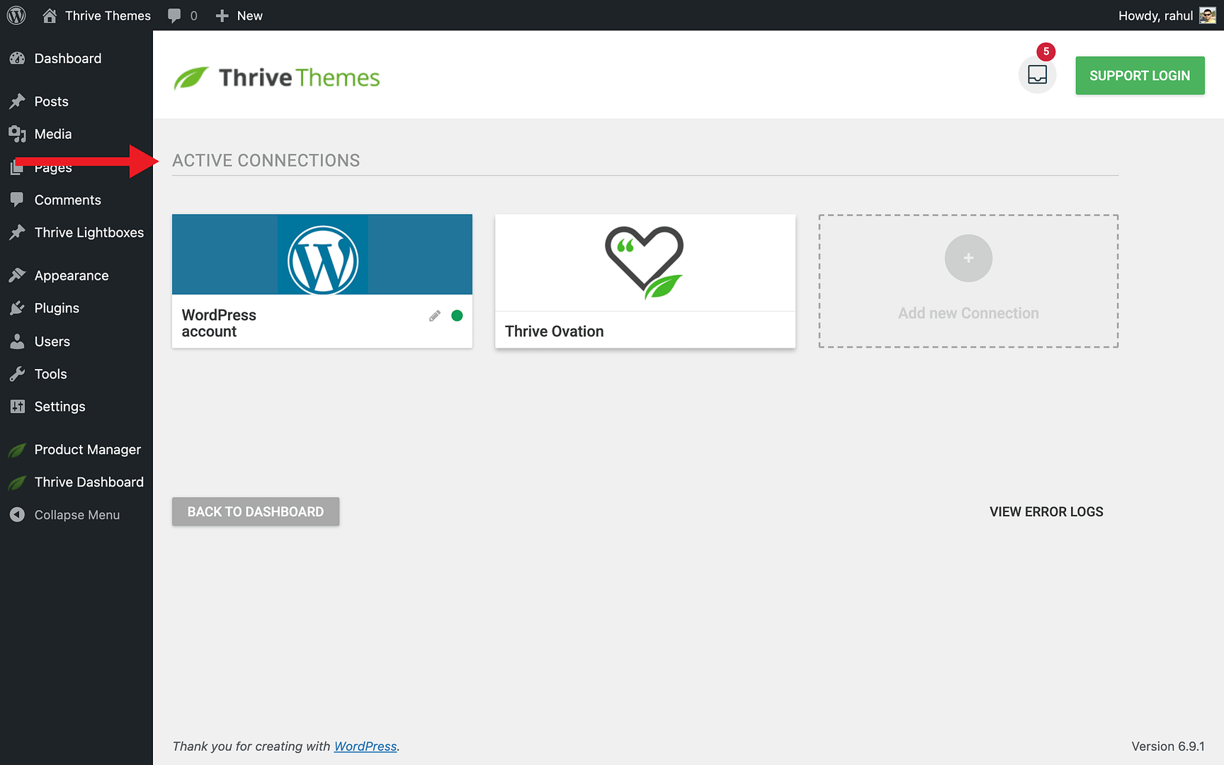Connecting Your Email Service - API Connections in Thrive Apprentice