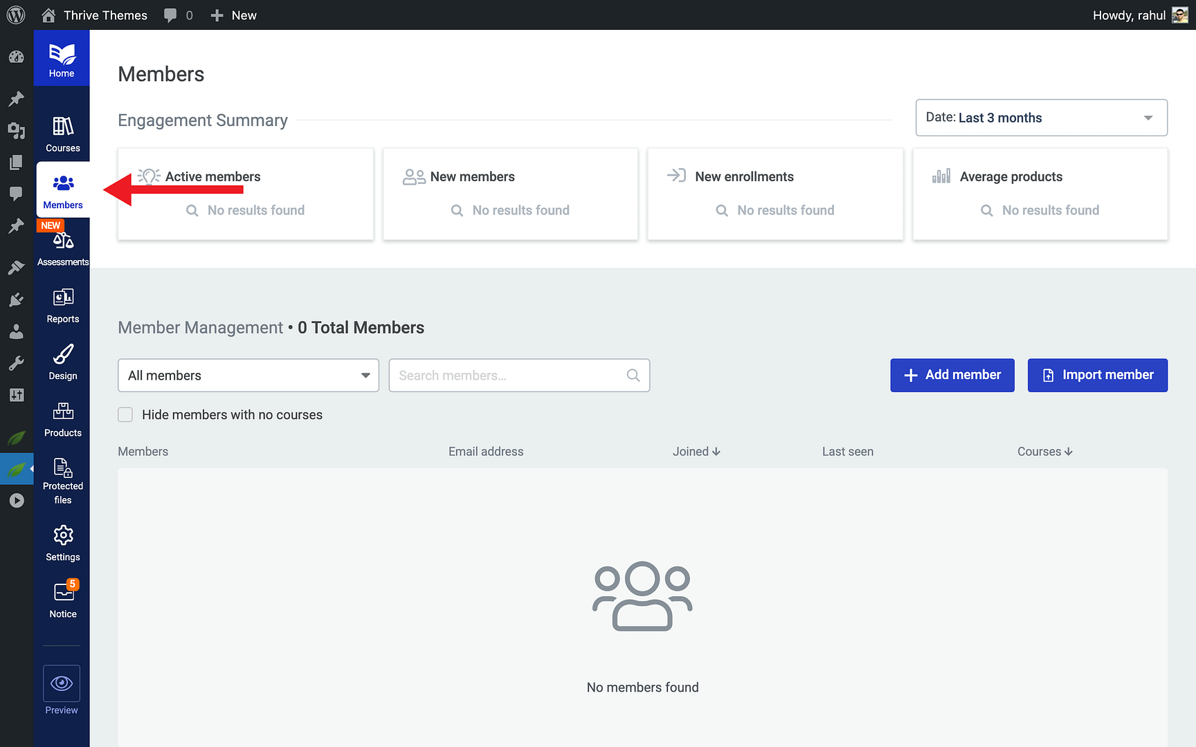 Step 7: Import Your Existing Customers - Members in Thrive Apprentice