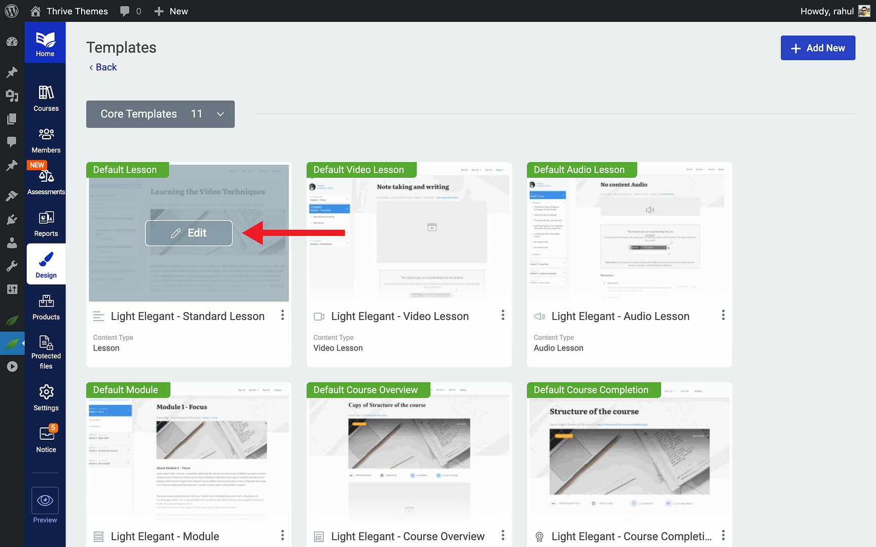 Walkthrough: Adding Dynamic Text to a Lesson Template - Edit in Thrive Apprentice