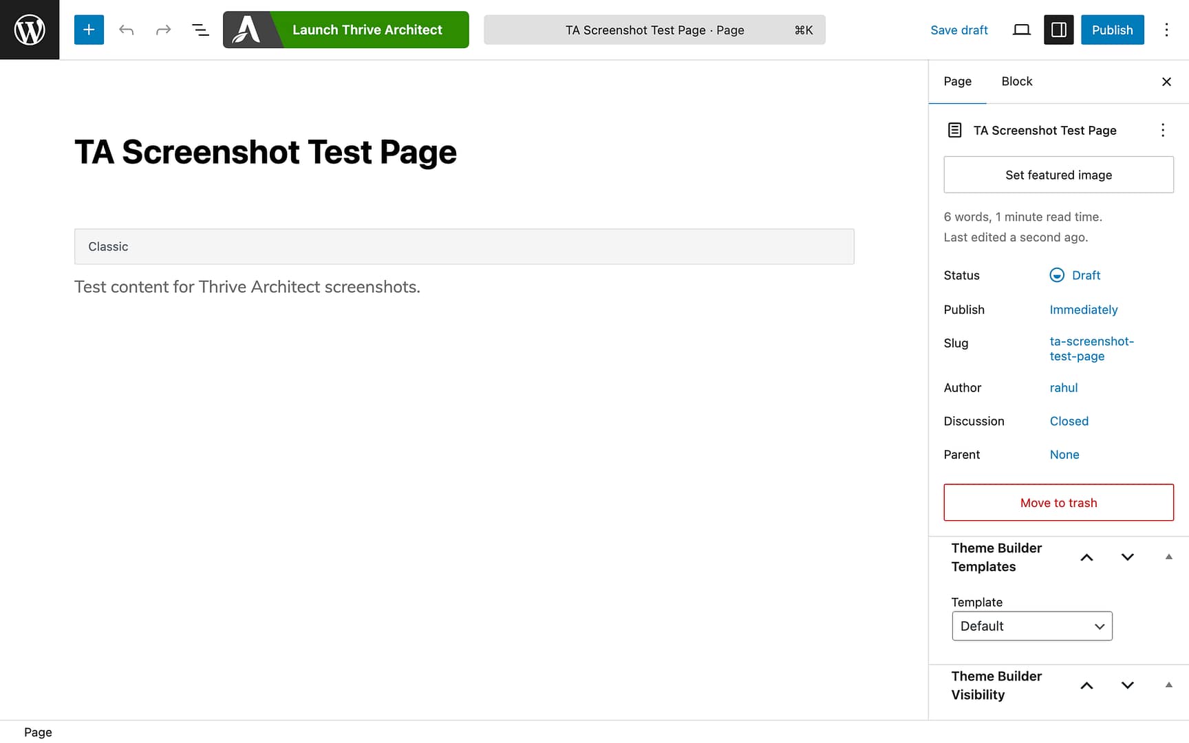 Revision Manager -  in Thrive Architect