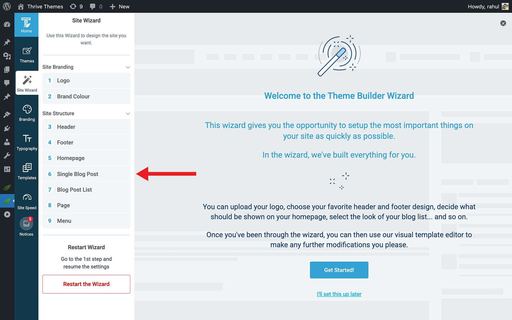 What Happens After Activation - Single Blog Post in Thrive Theme Builder