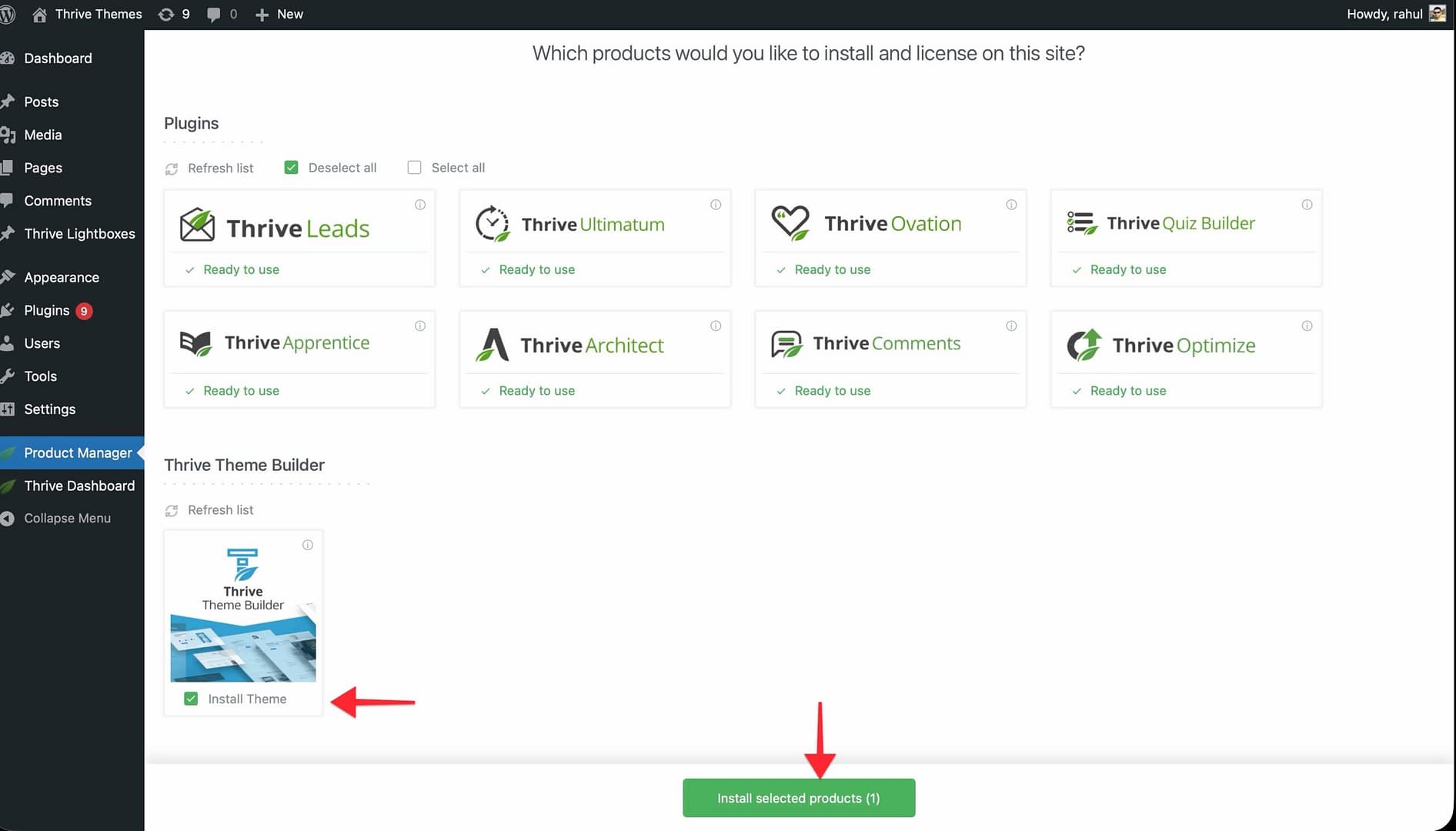 How to Install and Activate Thrive Theme Builder - Thrive Themes