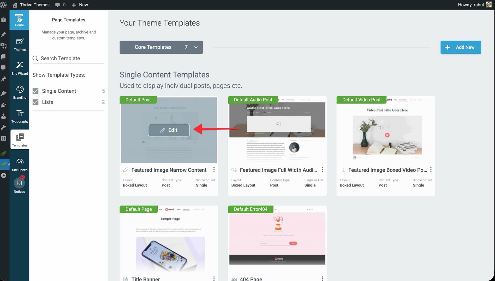 How to Create and Customize Post Templates in Thrive Theme Builder