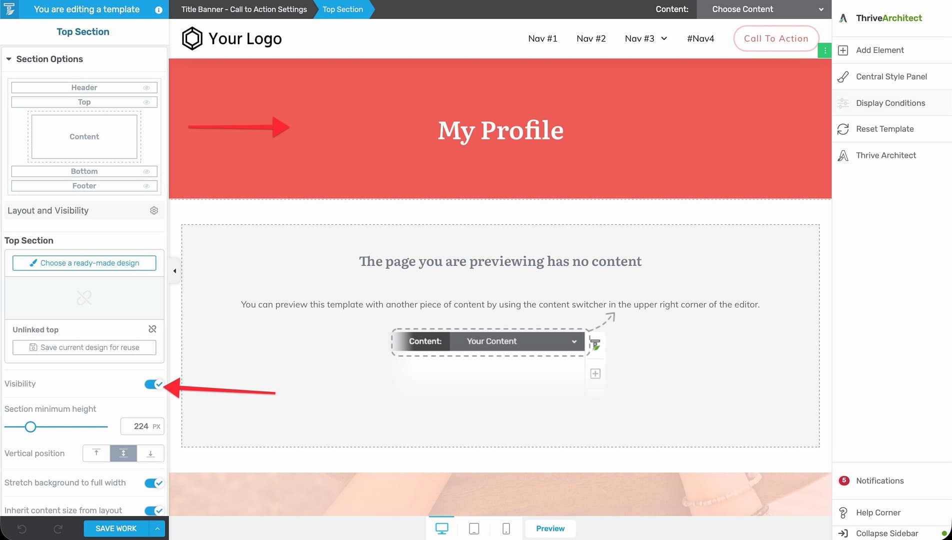 How to Manage the Display of Page and Post Titles in Thrive Theme Builder