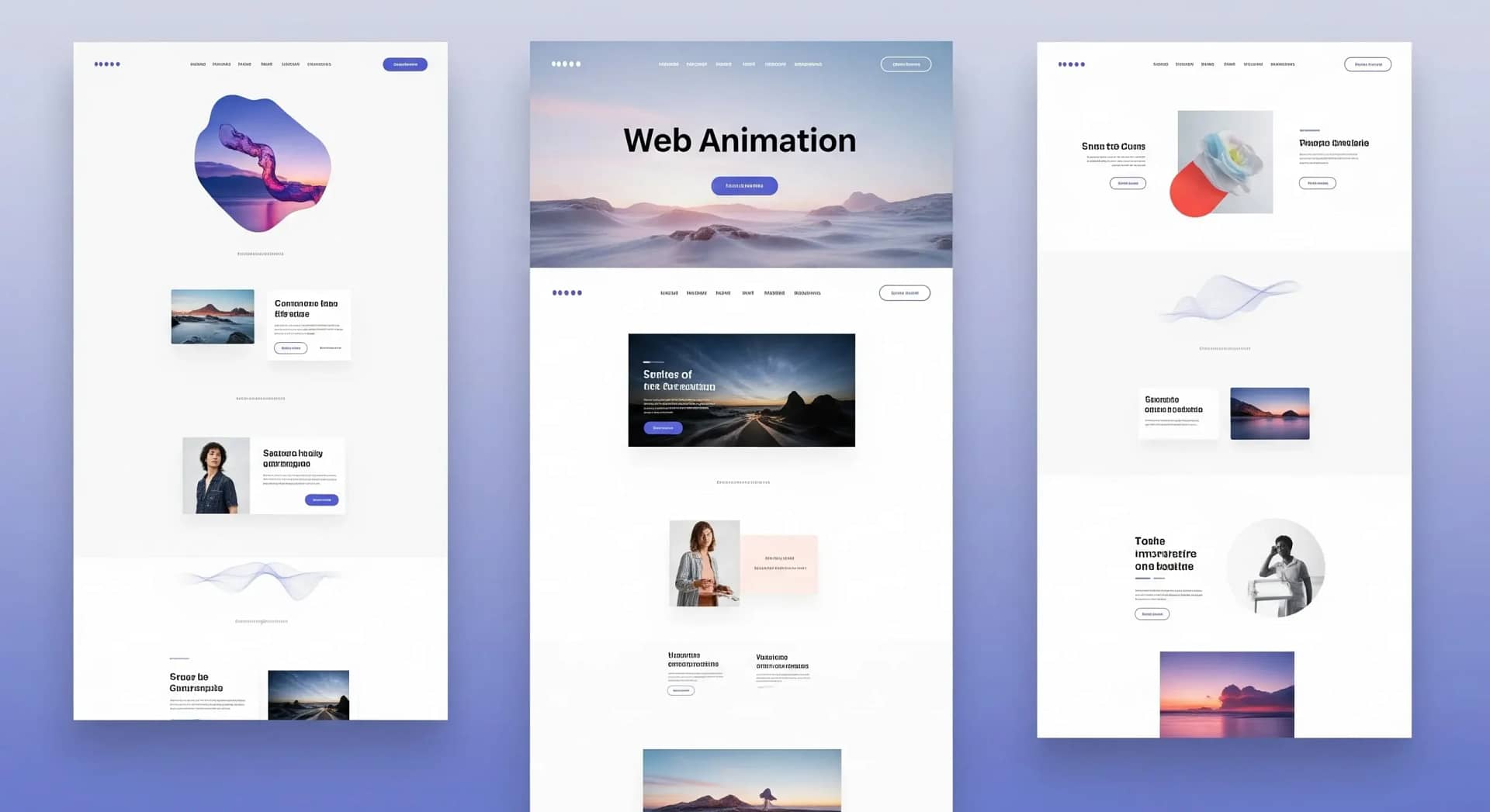 Animation in web design